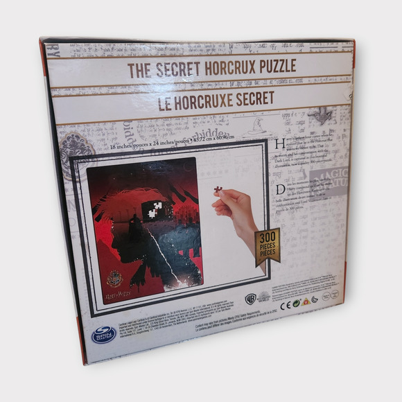 Harry Potter Gift Set 300 Piece Puzzle Secret Horcrux Accessory Stickers Pack - Picture 3 of 6